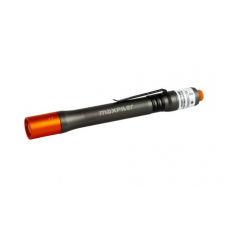 Фонарь ручной на батарейках MAXPILER MPF-01 (130/40 Лм, LED, 2хААА, 2 реж, 5-10ч, клипса, фокус.)